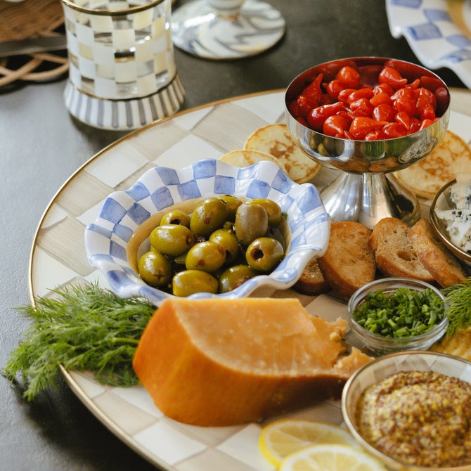 Cheese Gal Fluted Dip Bowl