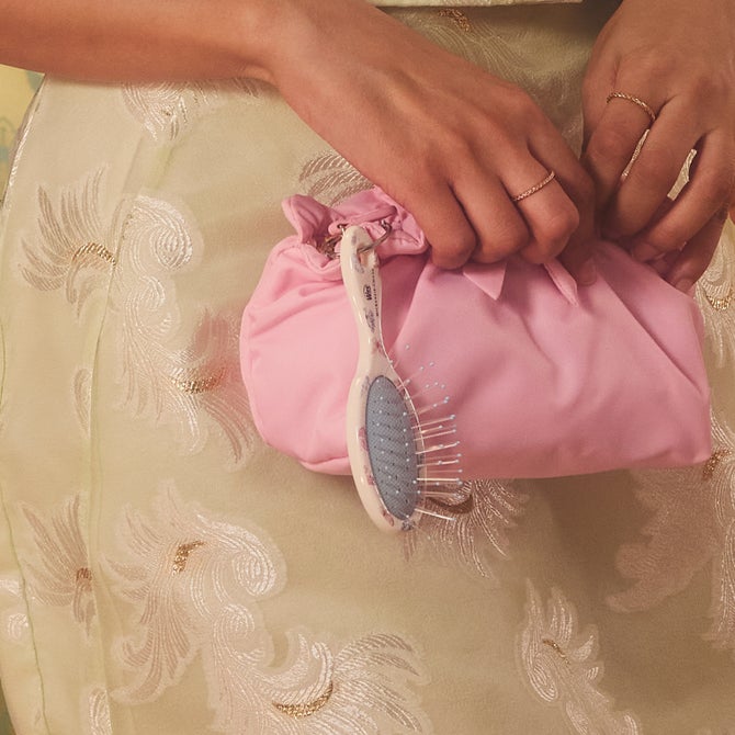 MC x Wet Brush Butterfly Hill Keychain Detangler Brush