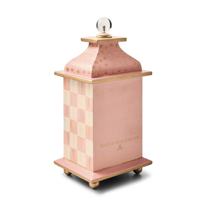 Rosy Check Desk Clock