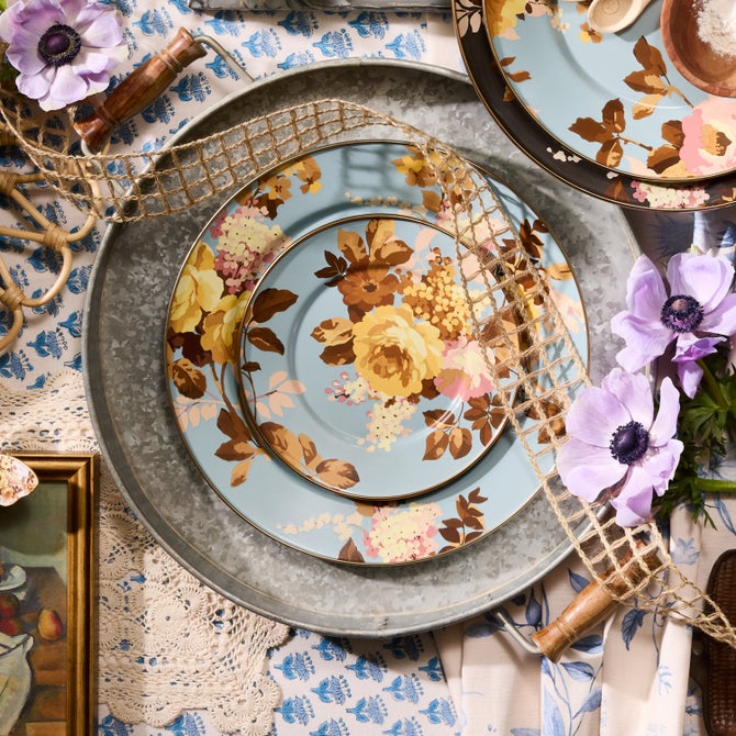 Wild Rose Slate Salad/Dessert Plate