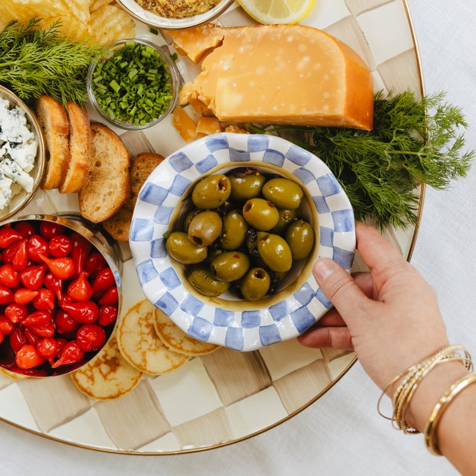 Cheese Gal Fluted Dip Bowl