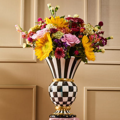 Courtly Check Ceramic Great Vase