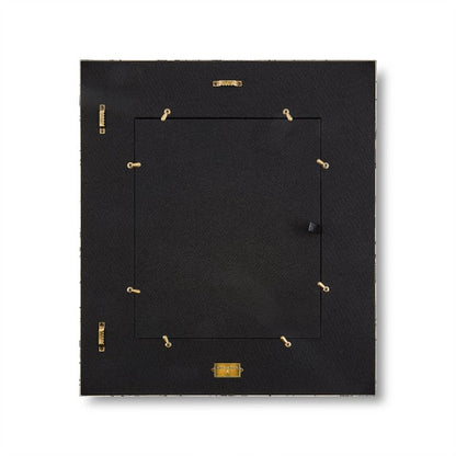 Sterling Check Enamel Wall Mirror