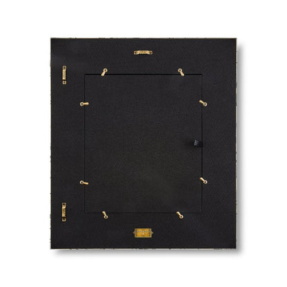 Rosy Check Enamel Wall Mirror