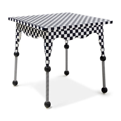 Gambit Check Outdoor Patio Dining Table