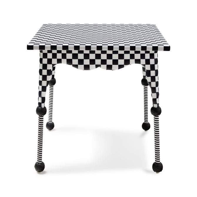 Gambit Check Outdoor Patio Dining Table