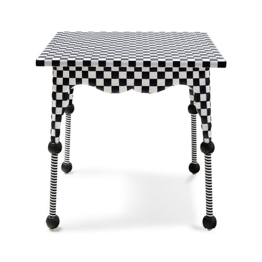 Gambit Check Outdoor Patio Dining Table