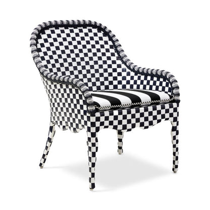 Gambit Check Outdoor Accent Chair