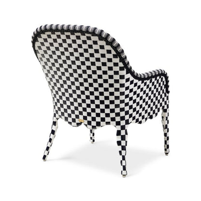Gambit Check Outdoor Accent Chair
