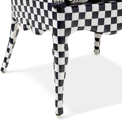 Gambit Check Outdoor Accent Chair