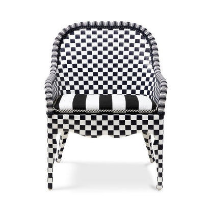 Gambit Check Outdoor Accent Chair