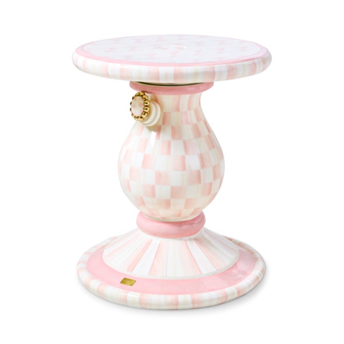 Outdoor Rosy Umbrella Stand Side Table