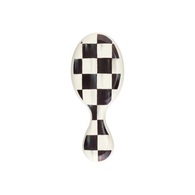 MC x Wet Brush Courtly Check Mini Detangler Brush