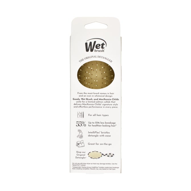 MC x Wet Brush Courtly Check Mini Detangler Brush