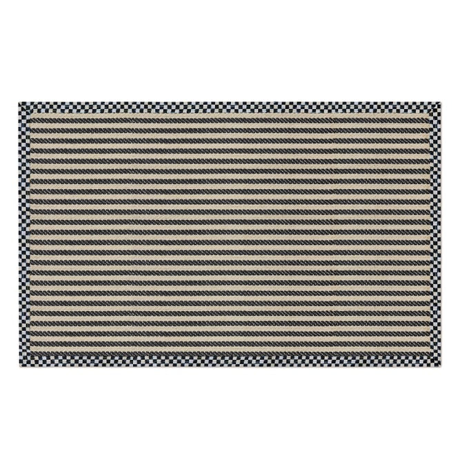 Courtly Check Herringbone Stripe 6' x 9' Sisal Rug