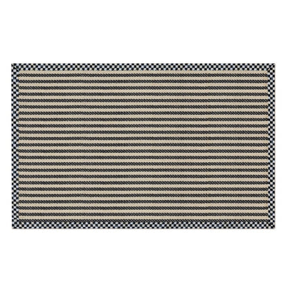 Courtly Check Herringbone Stripe 6' x 9' Sisal Rug