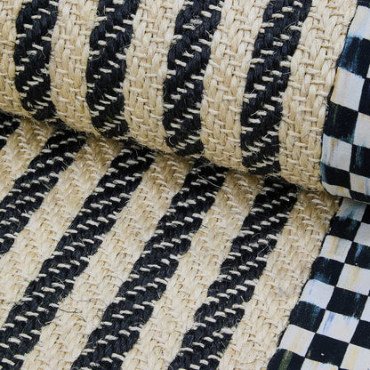Courtly Check Herringbone Stripe 8' x 10' Sisal Rug