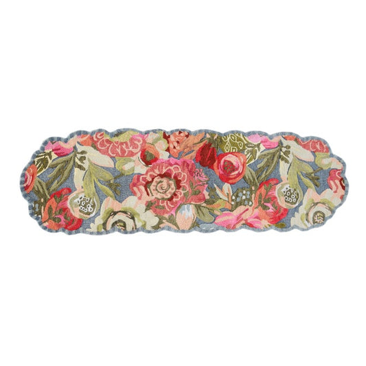 Sea Garden Floral 2'6" x 8' Runner