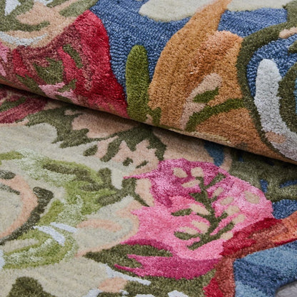 Sea Garden Floral 5' x 8' Rug