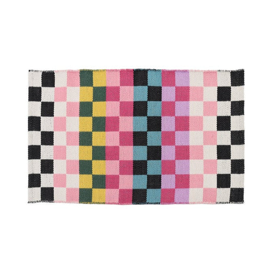 Calypso Checked 2'3" x 3'9" Indoor/Outdoor Rug