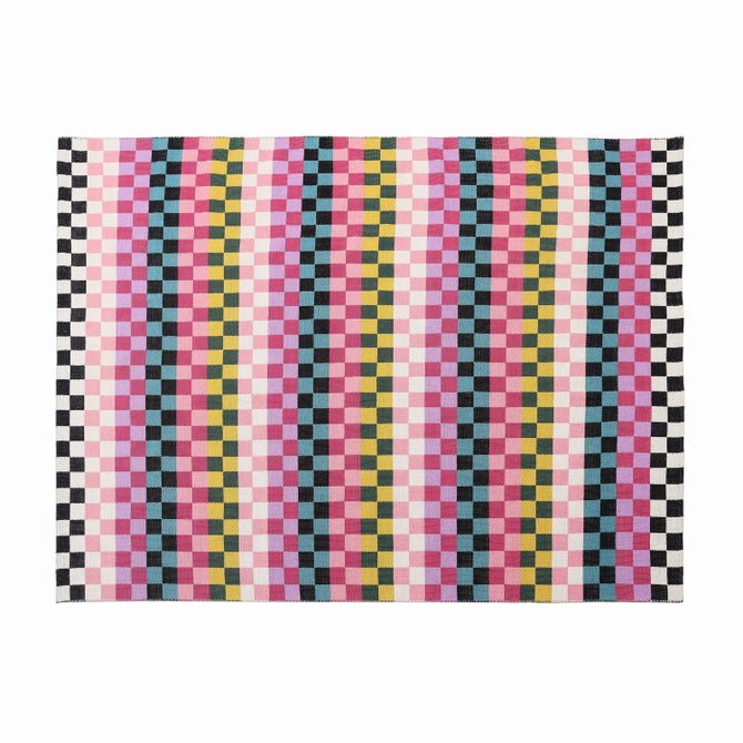 Calypso Checked 8' x 10' Indoor/Outdoor Rug