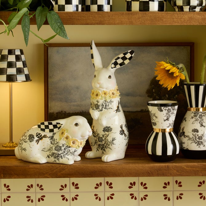 Bee Toile Tall Rabbit
