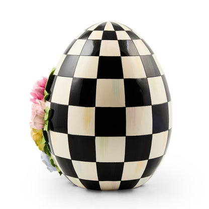 Frolic Spring Floral Tabletop Egg