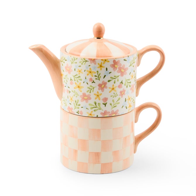 Posie Patch Ceramic Tea For Me