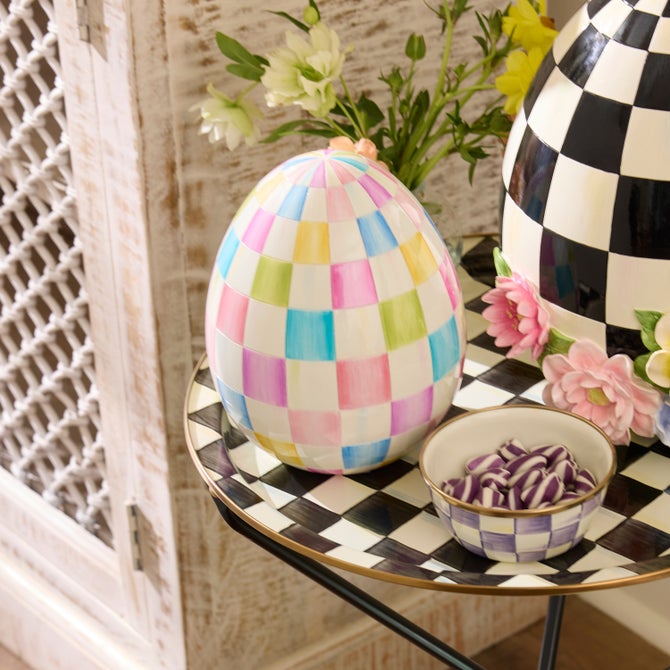 Frolic Spring Multi Check Medium Egg