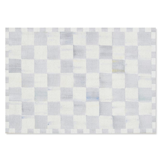 Sterling Checkered 2' x 3' Washable Rug