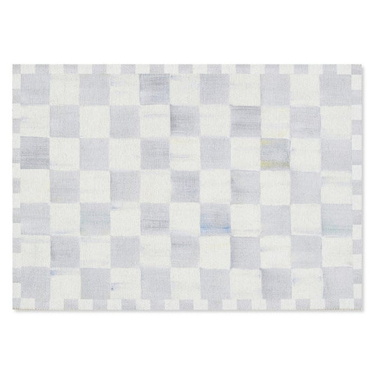 Sterling Checkered 2' x 3' Washable Rug