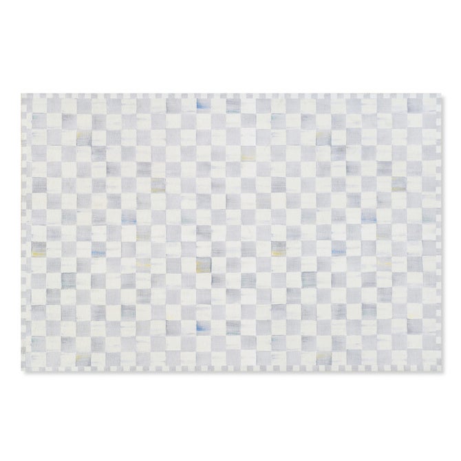 Sterling Checkered 5' x 7'6" Washable Rug