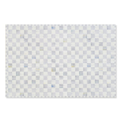 Sterling Checkered 5' x 7'6" Washable Rug