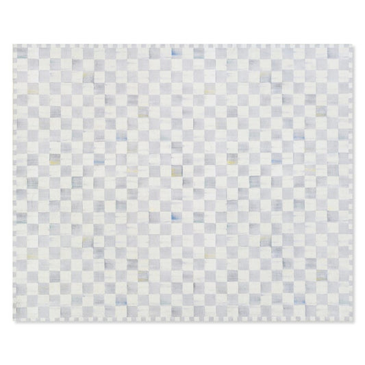 Sterling Checkered 8' x 10' Washable Rug