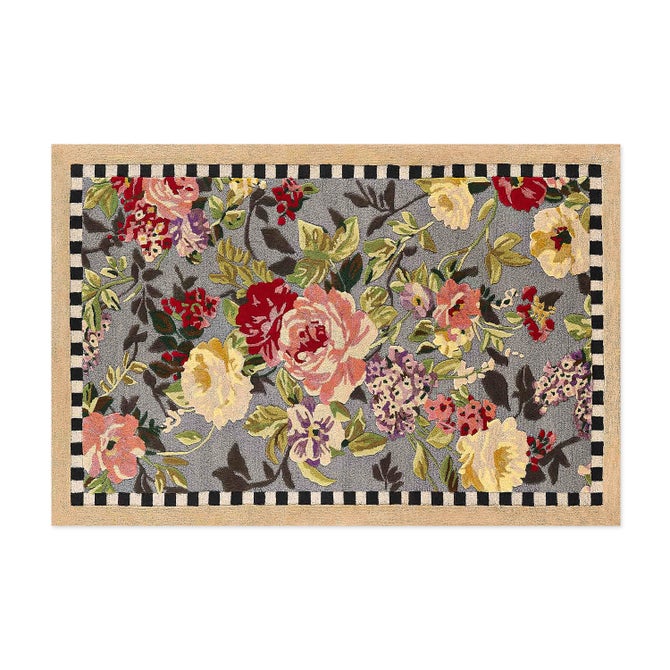 Tudor Rose 2' x 3' Washable Rug