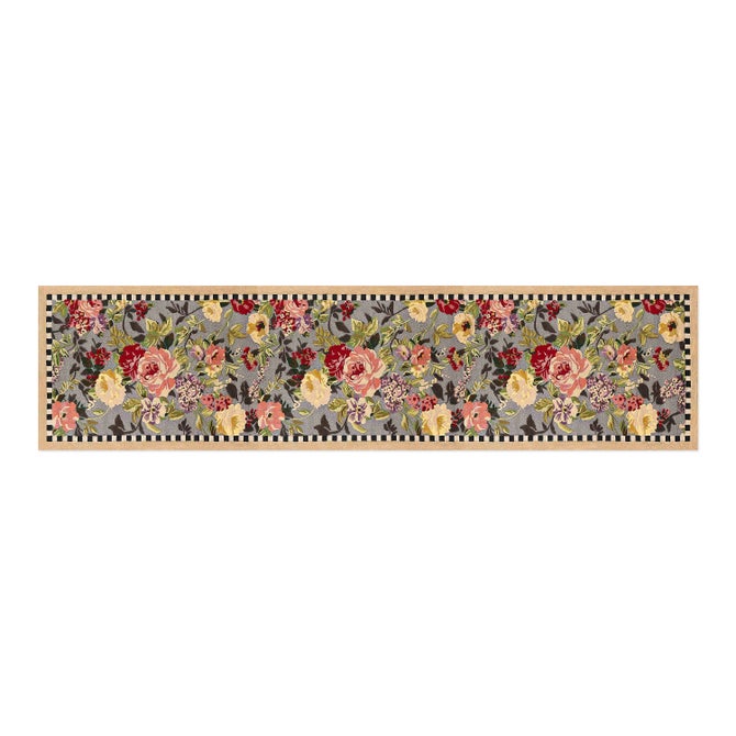 Tudor Rose 2'6" x 10' Washable Runner