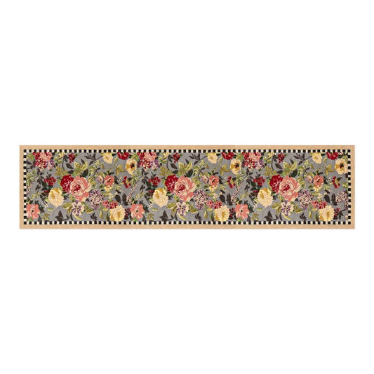 Tudor Rose 2'6" x 10' Washable Runner