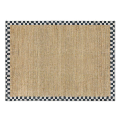 Naturals Check 8' x 10' Washable Rug