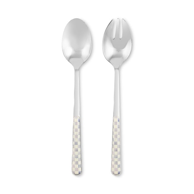 Sterling Check Bistro Salad Serving Set