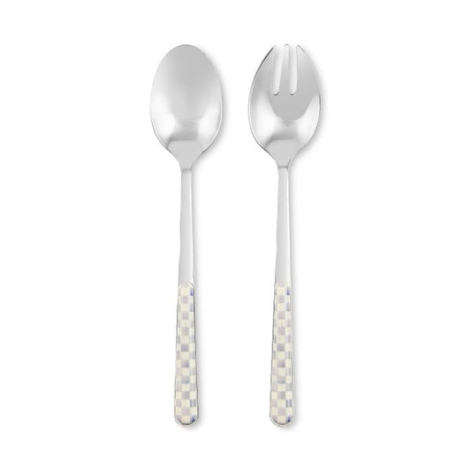 Sterling Check Bistro Salad Serving Set
