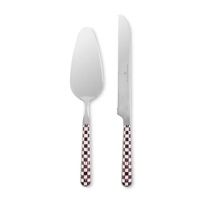 Courtly Check Bistro Cake Serving Set