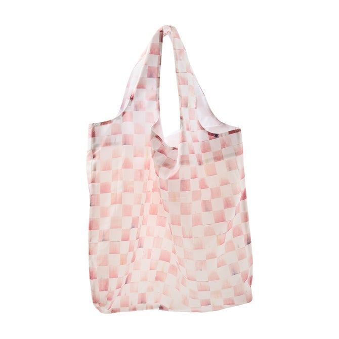 Rosy Check To Go Tote