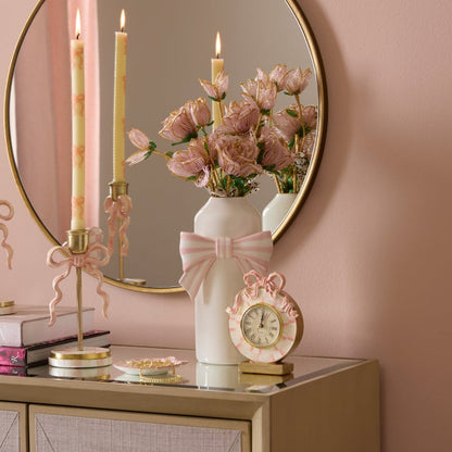 Rosy Bow Vase
