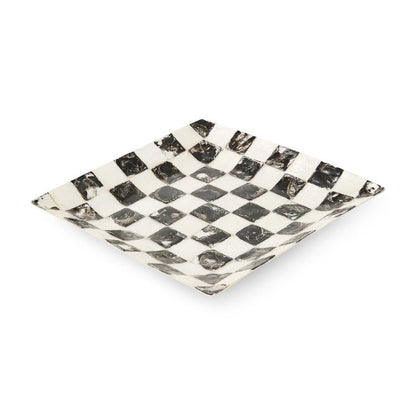 Courtly Check Capiz Catchall Tray