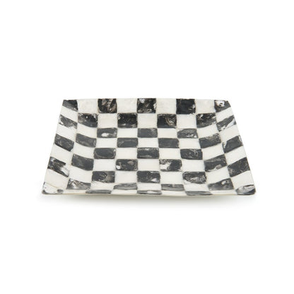 Courtly Check Capiz Catchall Tray