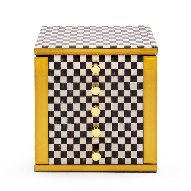 Courtly Check Jewelry Armoire