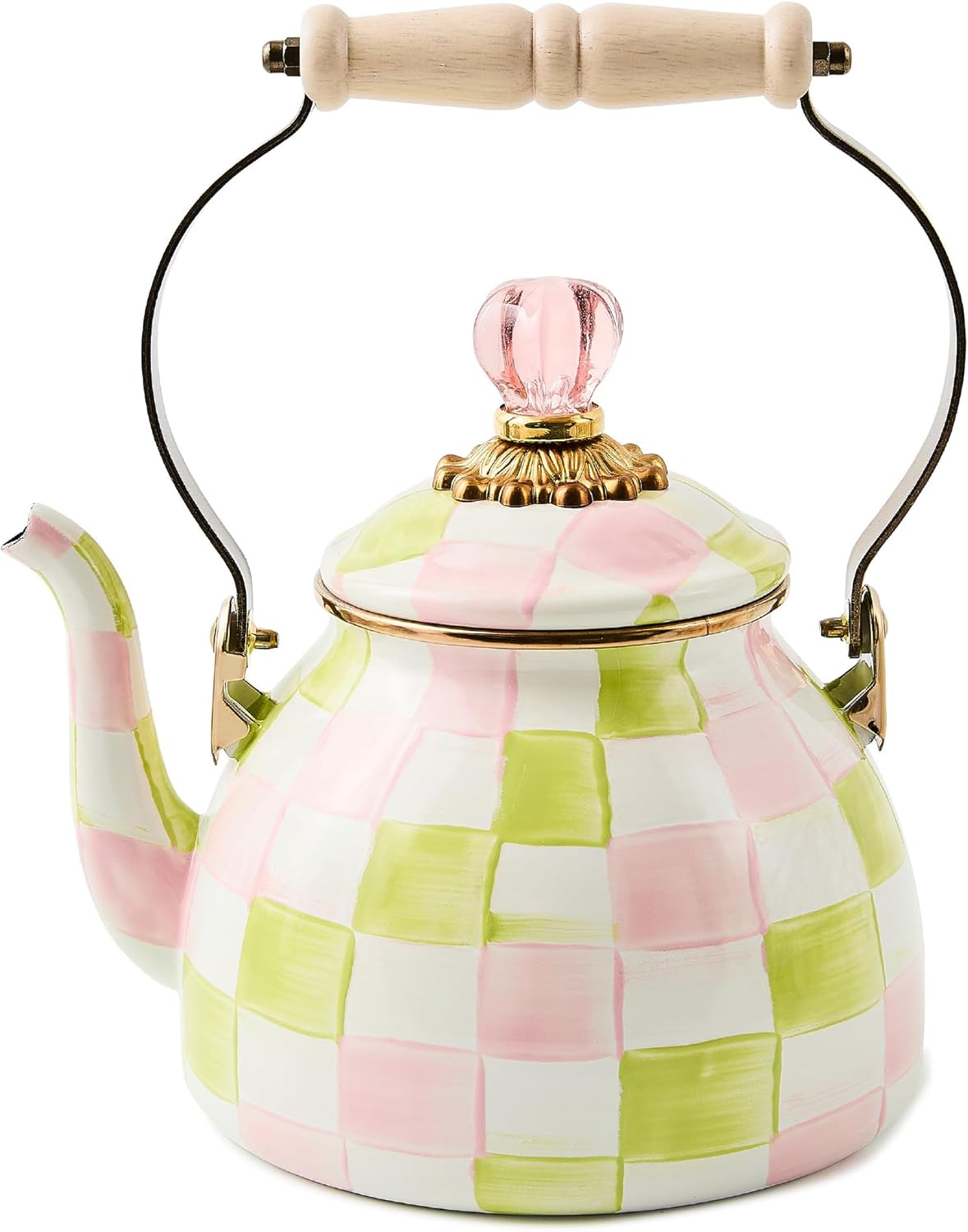 MACKENZIE-CHILDS Enamel Tea Kettle