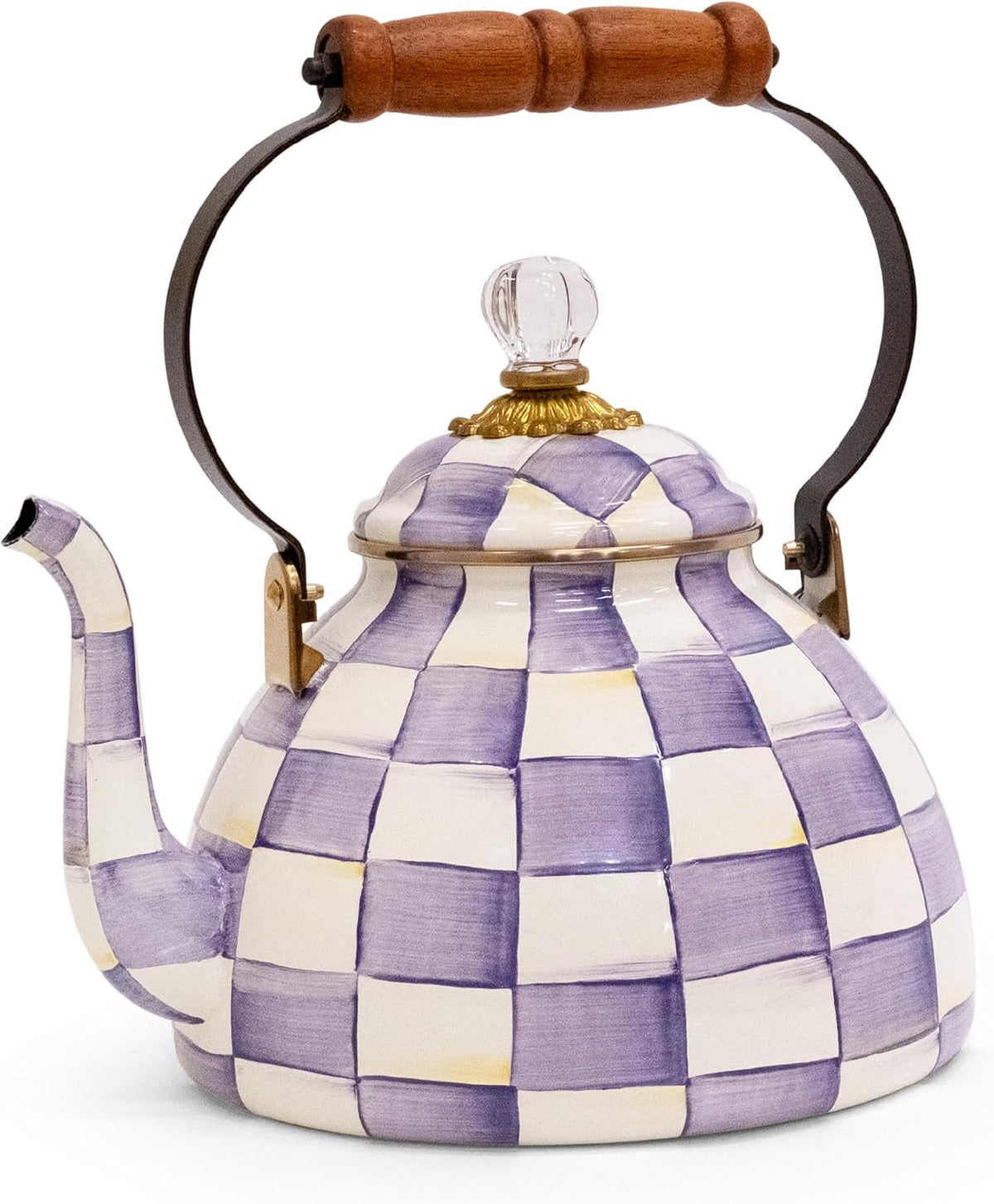 MACKENZIE-CHILDS Enamel Tea Kettle