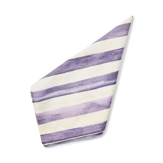 Violet Stripe Napkin