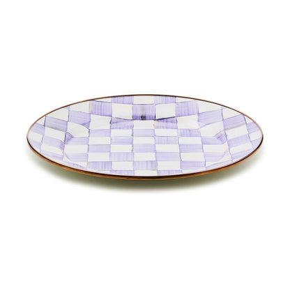Violet Check Charger/Plate